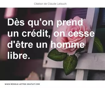 Citations Claude Lelouch