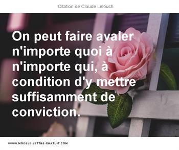 Citations Claude Lelouch