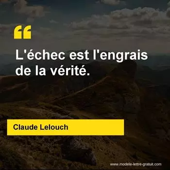 Citation Claude Lelouch