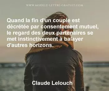 Citation de Claude Lelouch