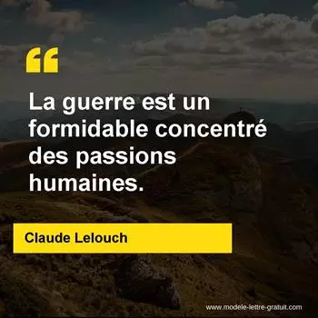 Citation Claude Lelouch