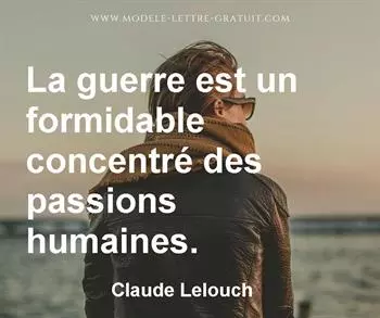 Citation de Claude Lelouch