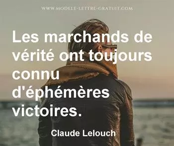 Citation de Claude Lelouch