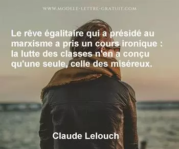 Citation de Claude Lelouch
