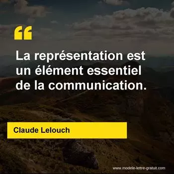 Citation Claude Lelouch