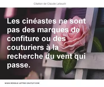 Citations Claude Lelouch