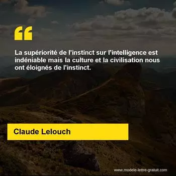 Citation Claude Lelouch