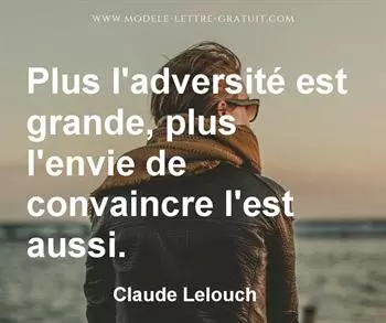 Citation de Claude Lelouch
