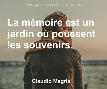 Citation de Claudio Magris