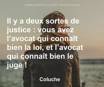 Citation de Coluche