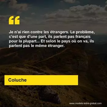 Citation Coluche
