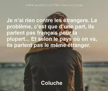 Citation de Coluche