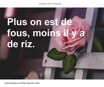 Citations Coluche