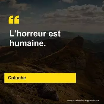 Citation Coluche
