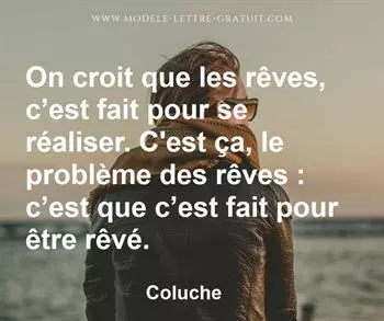 Citation de Coluche