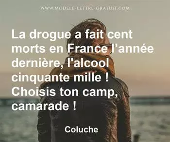 Citation de Coluche