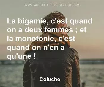 Citation de Coluche