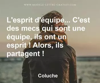 Citation de Coluche