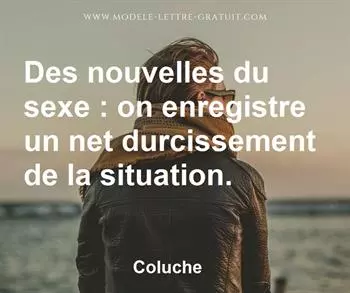Citation de Coluche