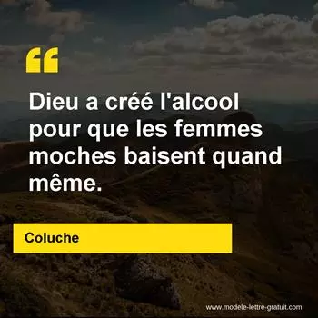 Citation Coluche