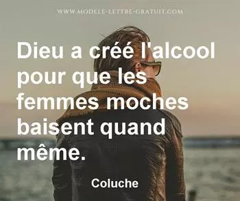 Citation de Coluche