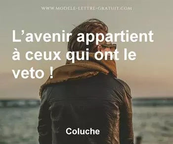 Citation de Coluche