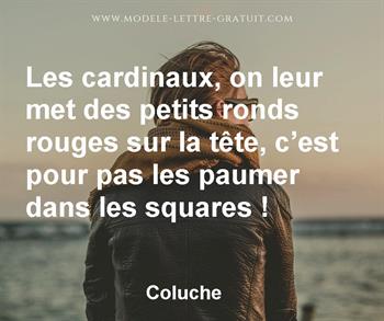 Citation de Coluche