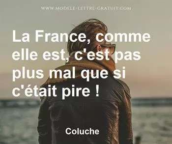 Citation de Coluche