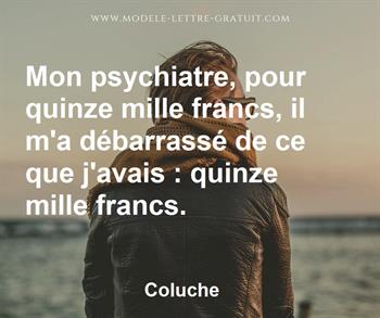 Citation de Coluche