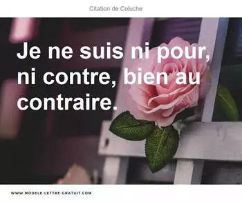 Citations Coluche