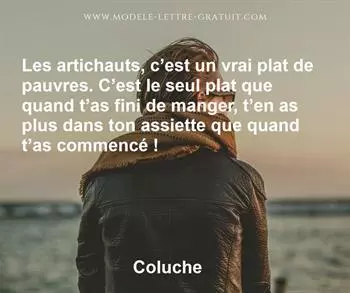 Citation de Coluche