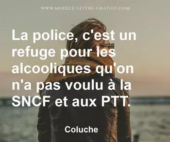 Citation de Coluche