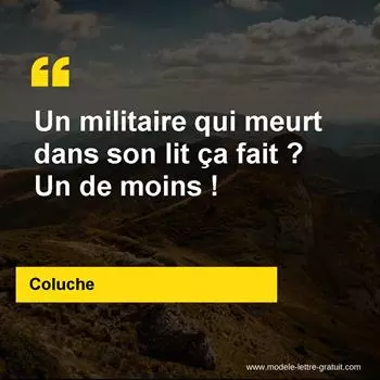Citation Coluche