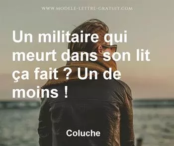 Citation de Coluche