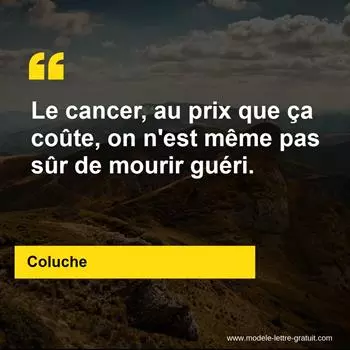 Citation Coluche
