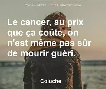 Citation de Coluche