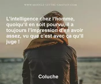 Citation de Coluche