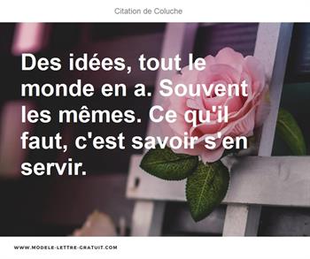 Citations Coluche