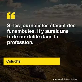 Citation Coluche