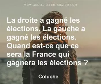 Citation de Coluche