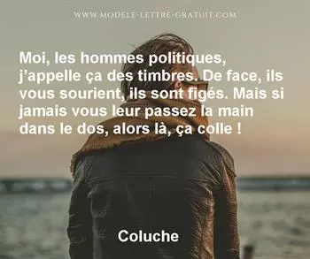Citation de Coluche