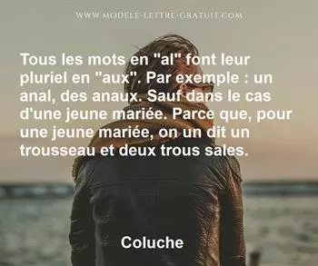 Citation de Coluche