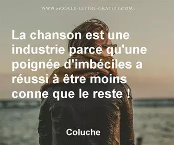Citation de Coluche