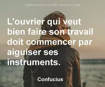 Citation de Confucius