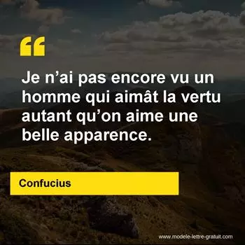 Citation Confucius
