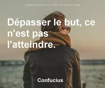 Citation de Confucius