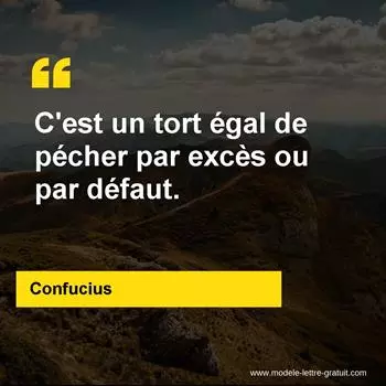 Citation Confucius