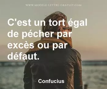 Citation de Confucius