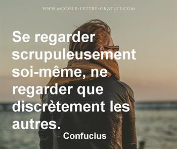 Citation de Confucius