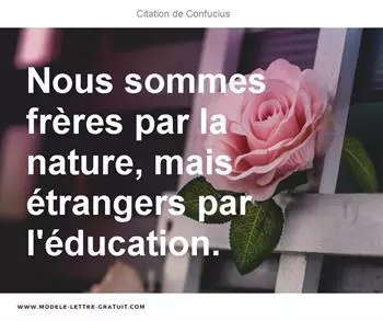 Citations Confucius